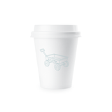 Camden Motif Paper Cup | 12 oz with Lid