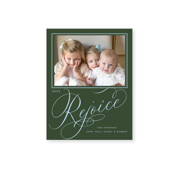 Penrose Classic Printed Small Holiday Card