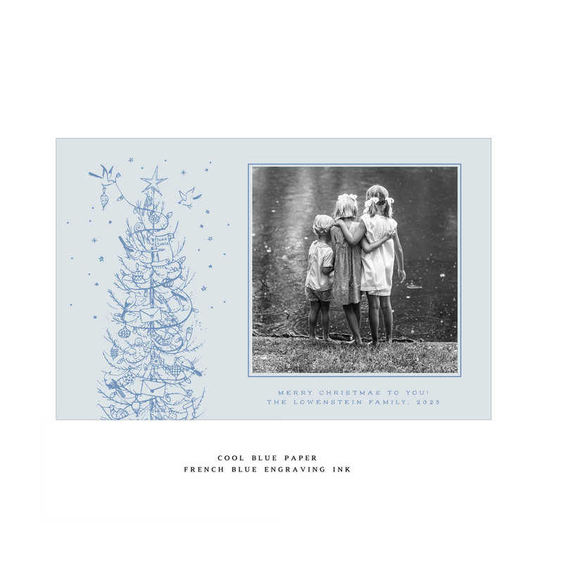 Pierre Letterpress Large Holiday Card