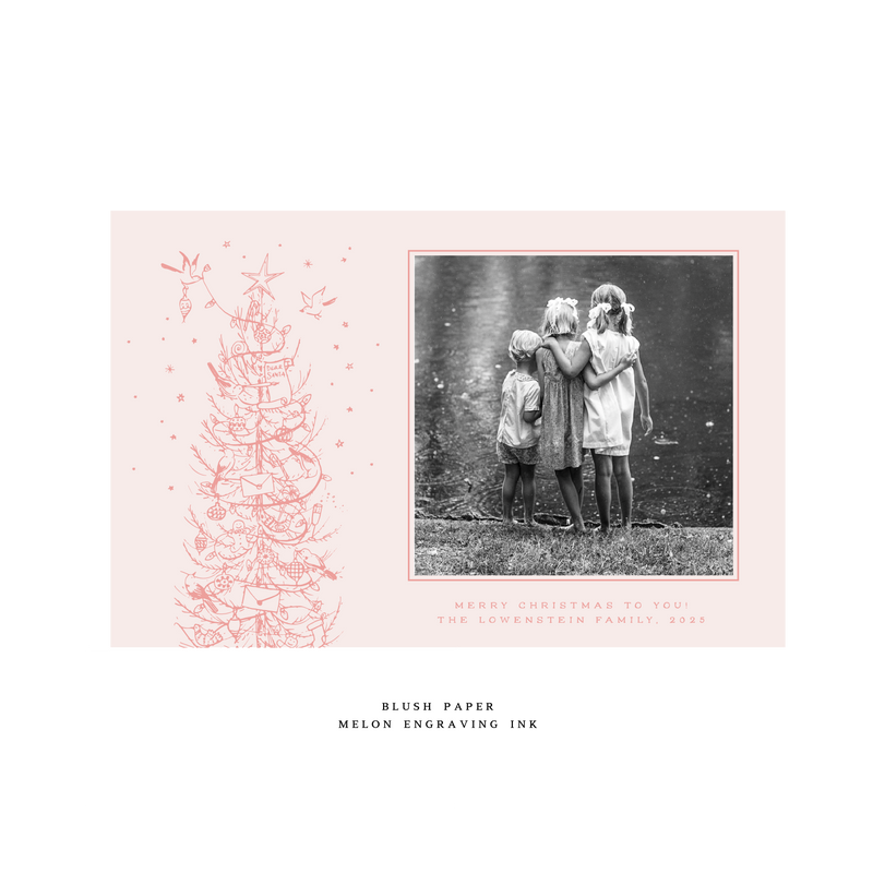 Pierre Letterpress Large Holiday Card