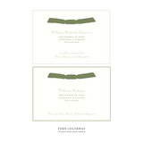 Camden Ribbon Birth Announcement