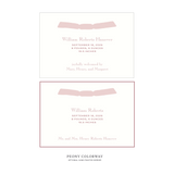 Camden Ribbon Birth Announcement
