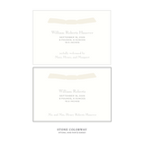 Camden Ribbon Birth Announcement