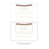 Campbell Layered Birth Announcement