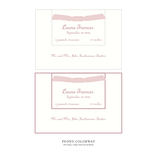 Campbell Layered Birth Announcement