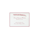 Campbell Ribbon Birth Announcement
