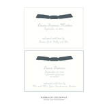 Campbell Ribbon Birth Announcement