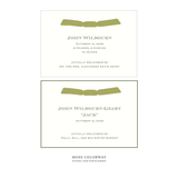 Heath Ribbon Birth Announcement