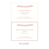 Heath Ribbon Birth Announcement
