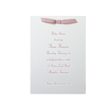 Mayfair Ribbon Baby Shower Invitation
