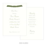Mayfair Ribbon Baby Shower Invitation