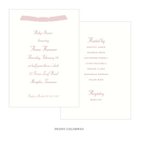 Mayfair Ribbon Baby Shower Invitation