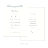 Mayfair Ribbon Baby Shower Invitation