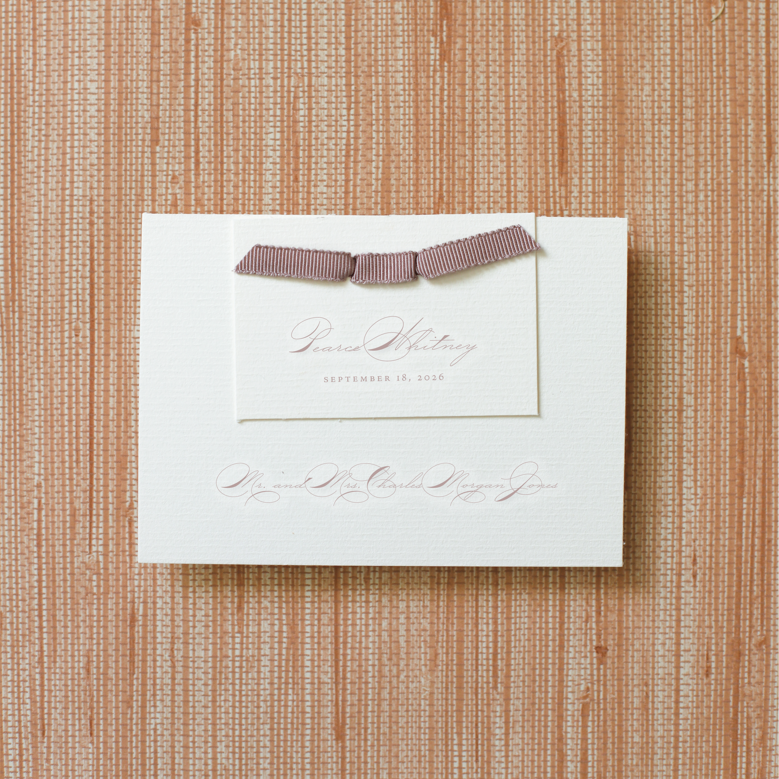 Primrose Layered Birth Announcement