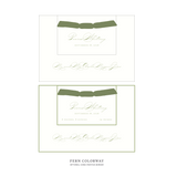 Primrose Layered Birth Announcement