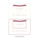 Primrose Layered Birth Announcement