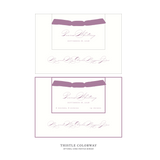 Primrose Layered Birth Announcement