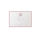 Primrose Motif Birth Announcement