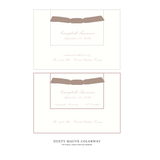 Surrey Layered Birth Announcement