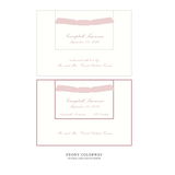 Surrey Layered Birth Announcement