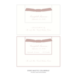 Surrey Layered Birth Announcement