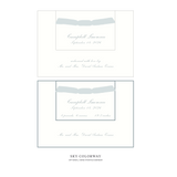 Surrey Layered Birth Announcement