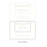 Surrey Layered Birth Announcement