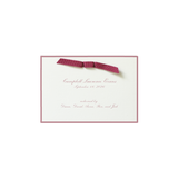 Surrey Ribbon Birth Announcement