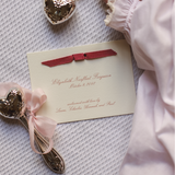 Surrey Ribbon Birth Announcement
