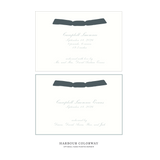Surrey Ribbon Birth Announcement