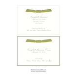 Surrey Ribbon Birth Announcement