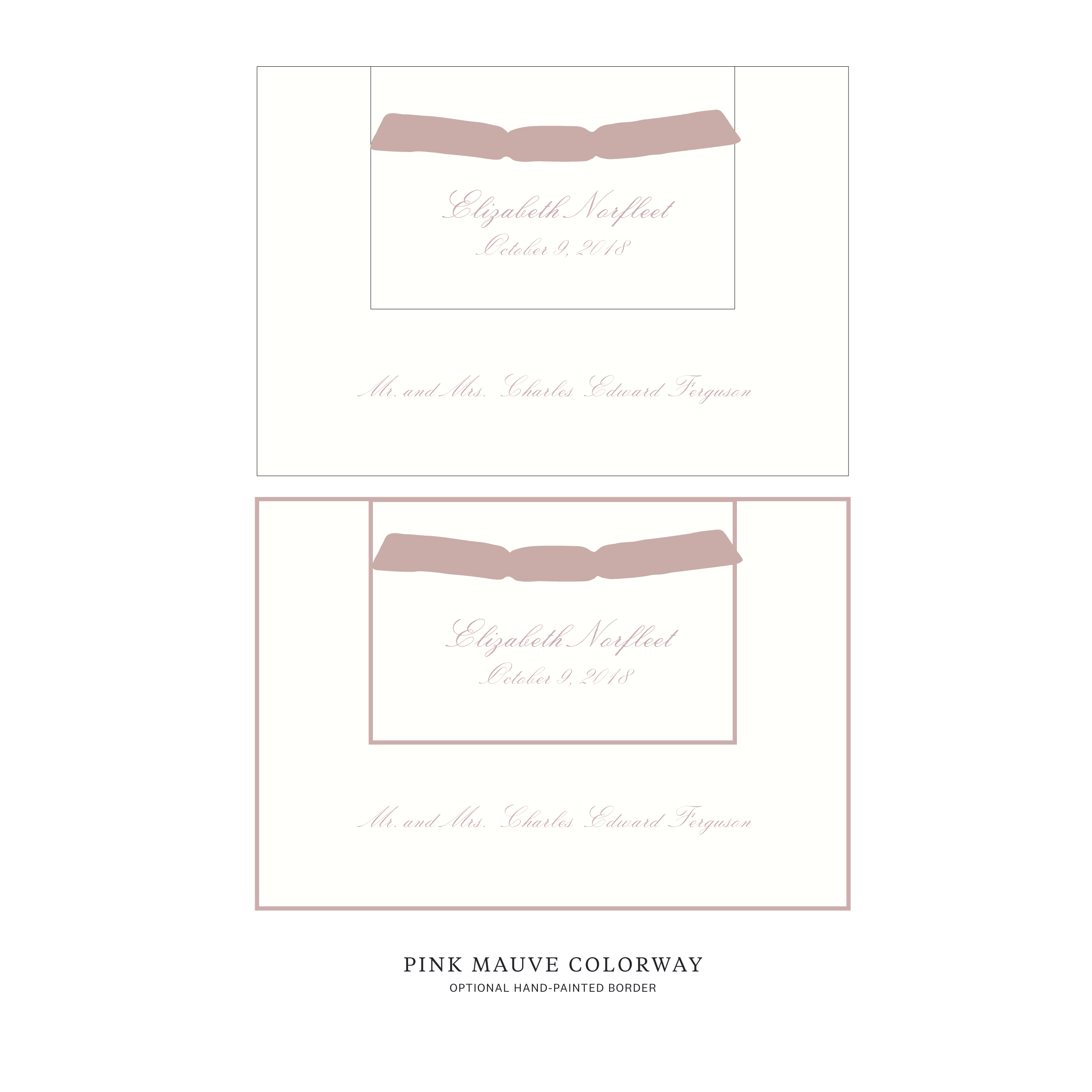 Sutton Layered Birth Announcement