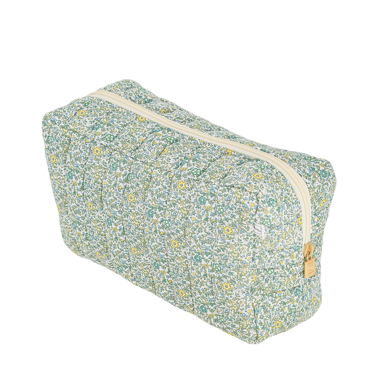 Liberty Small Square Pouch Katie and Millie Green Stovall Collection