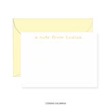 Prescott Classic Printed Note