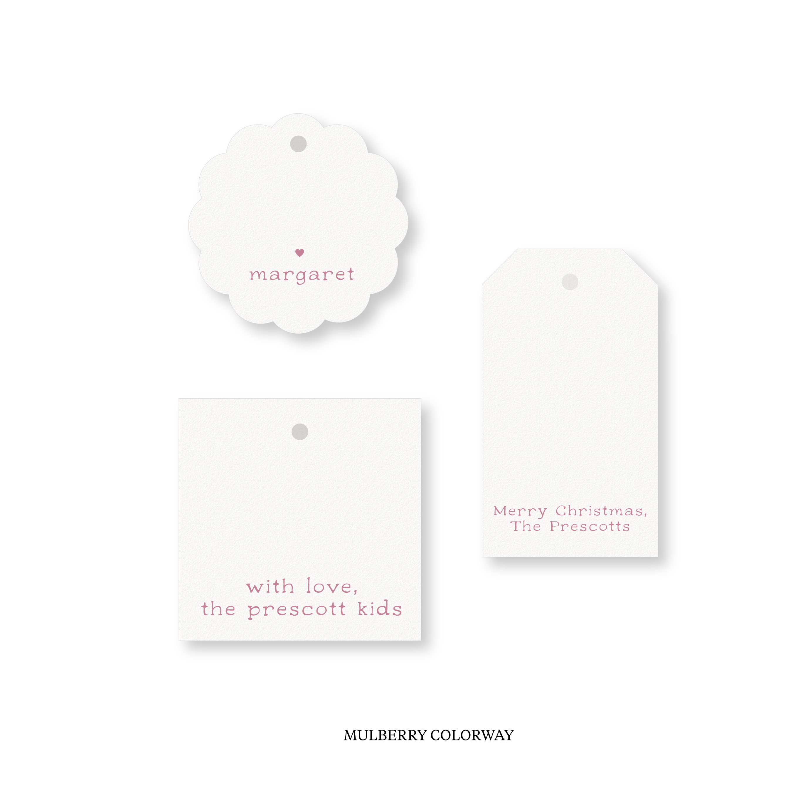 Prescott Classic Printed Tag