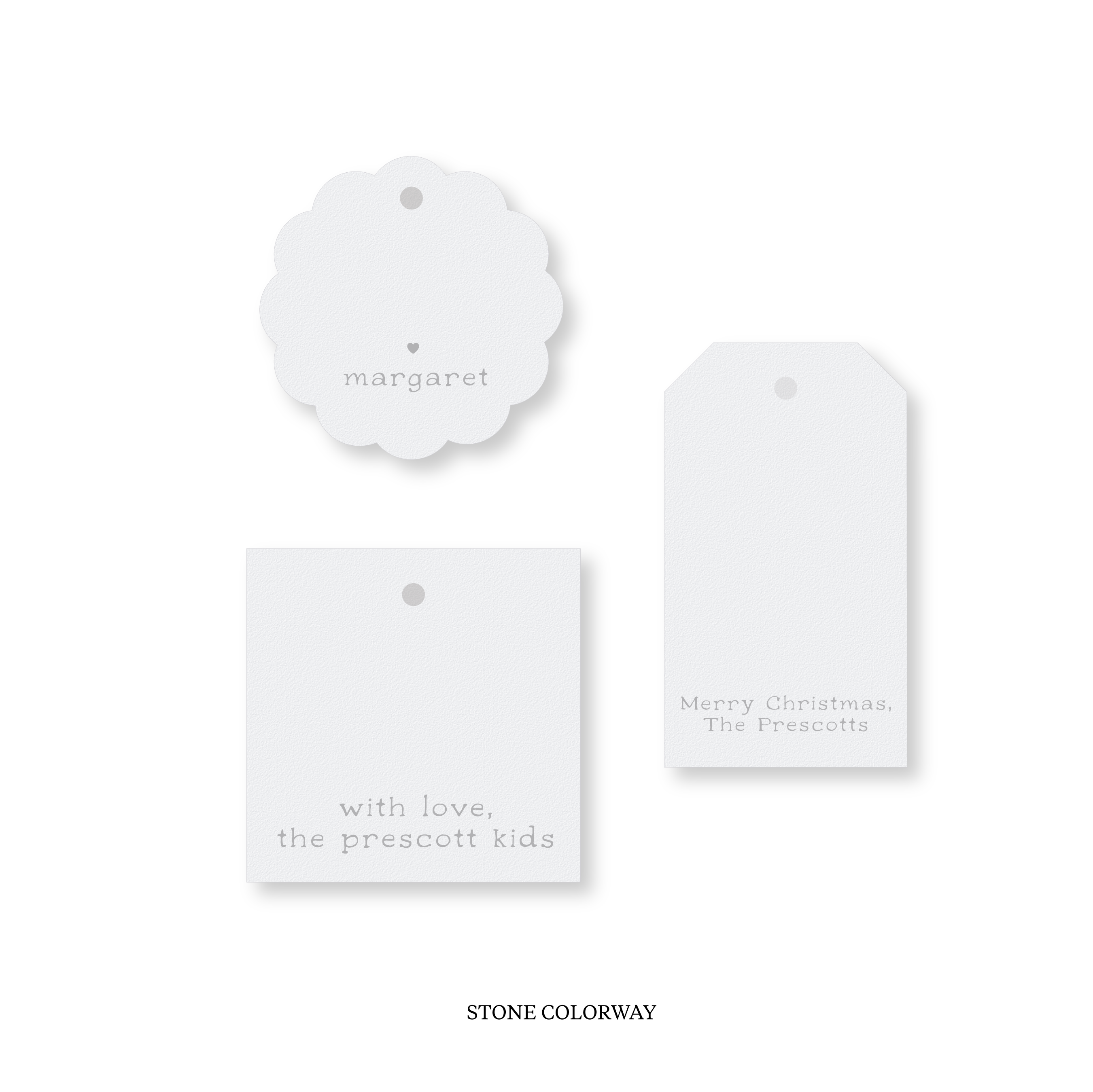 Prescott Classic Printed Tag
