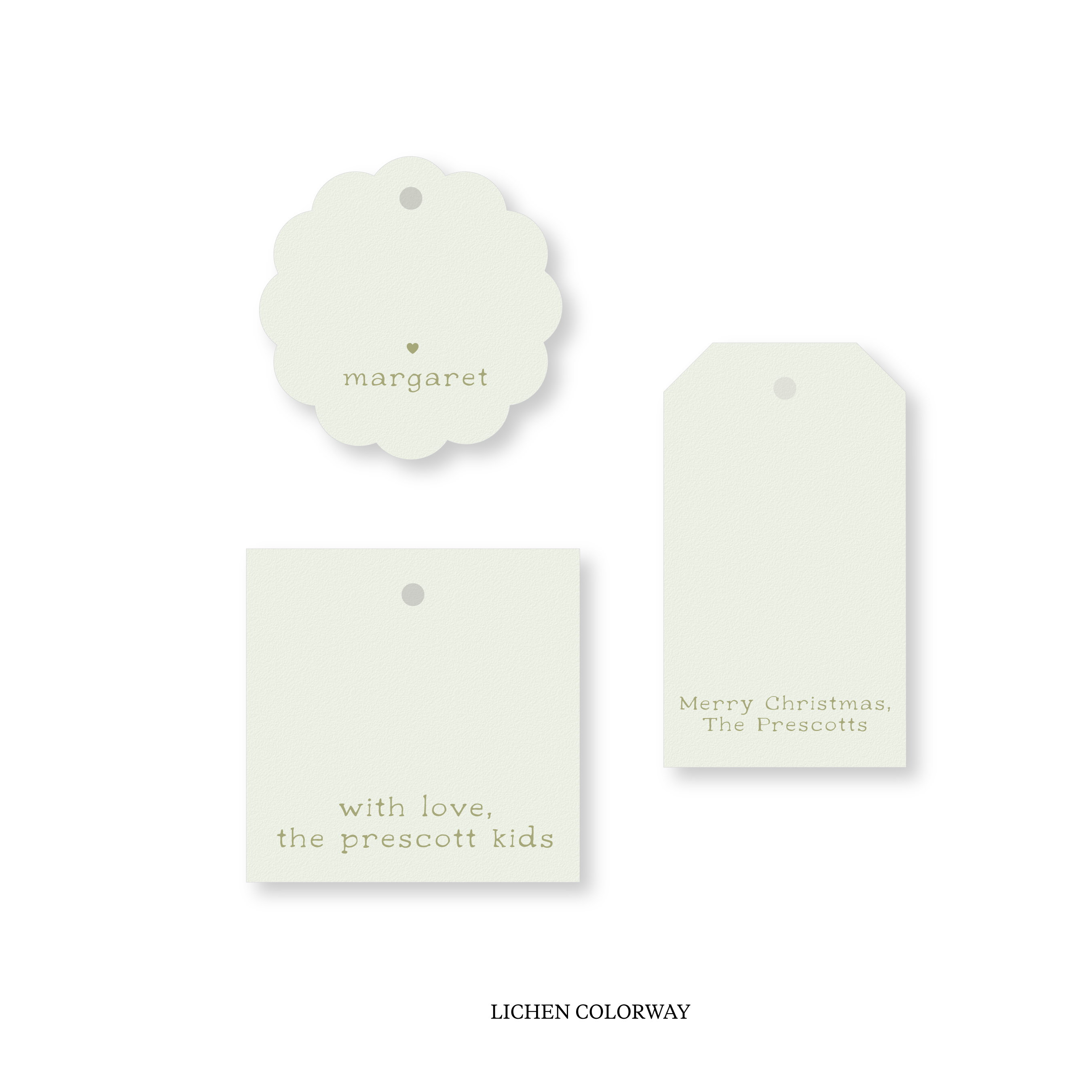 Prescott Classic Printed Tag
