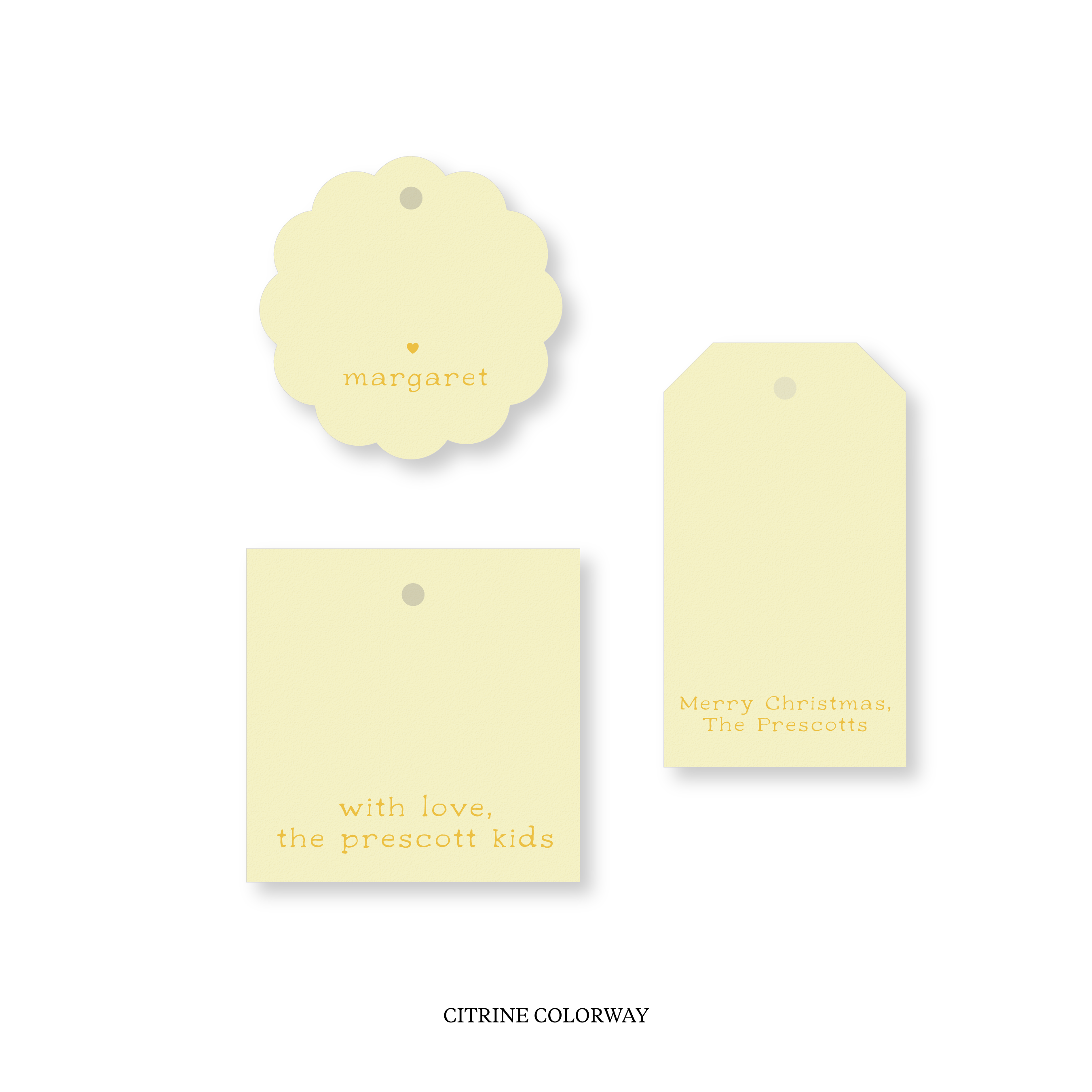 Prescott Classic Printed Tag