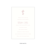 Primrose Religious Celebration Invitation
