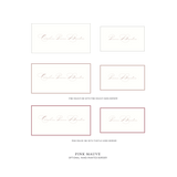 Primrose Laid Paper Gift Enclosures