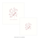 Primrose Motif Cocktail Napkin