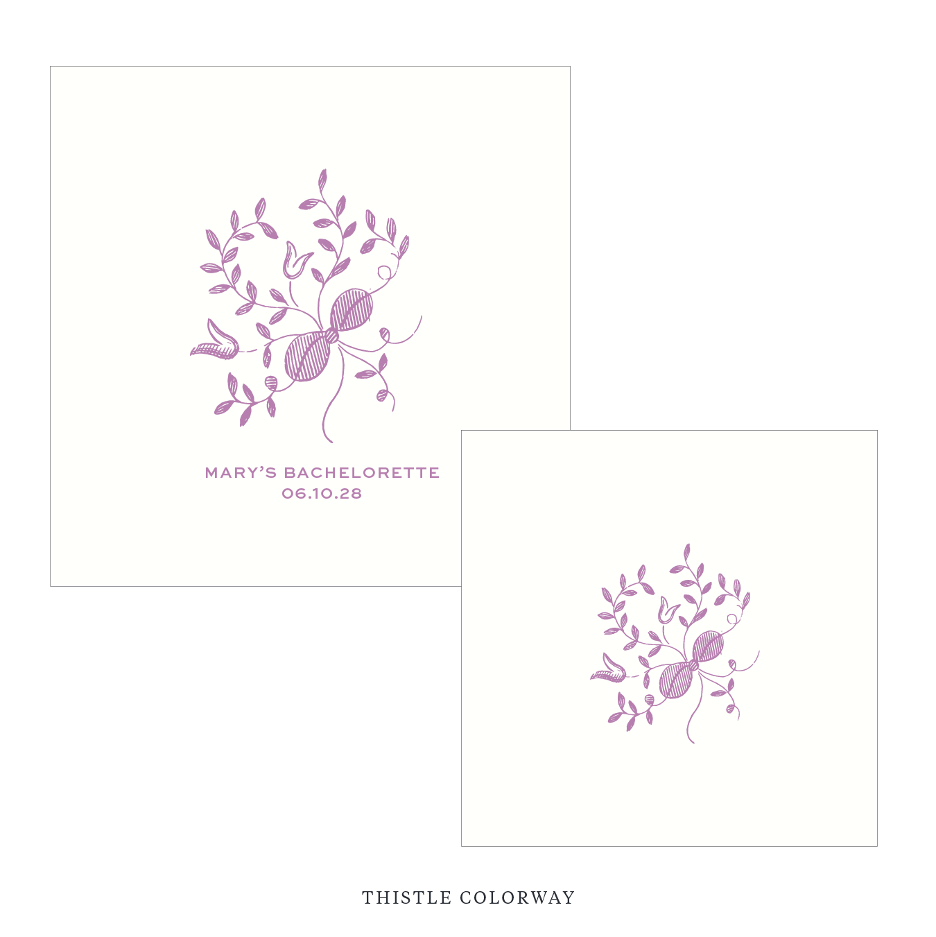 Primrose Motif Cocktail Napkin