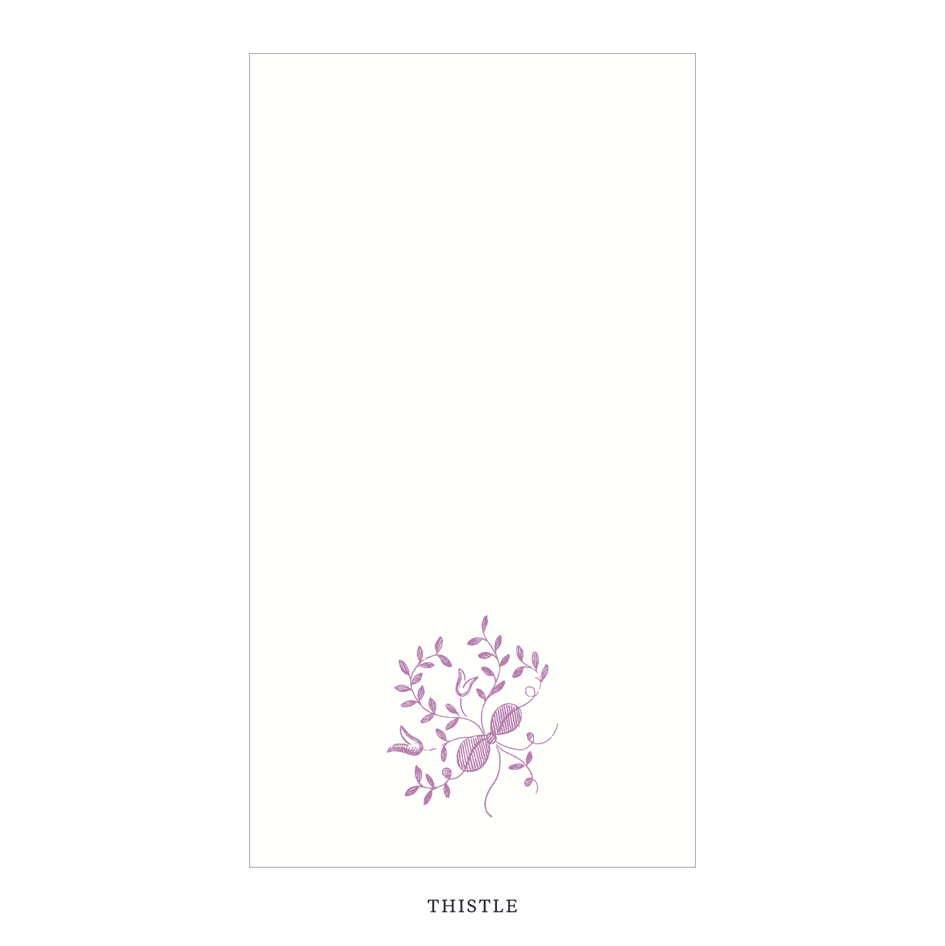 Primrose Motif Dinner Napkin