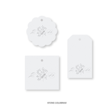 Primrose Motif Classic Printed Tag