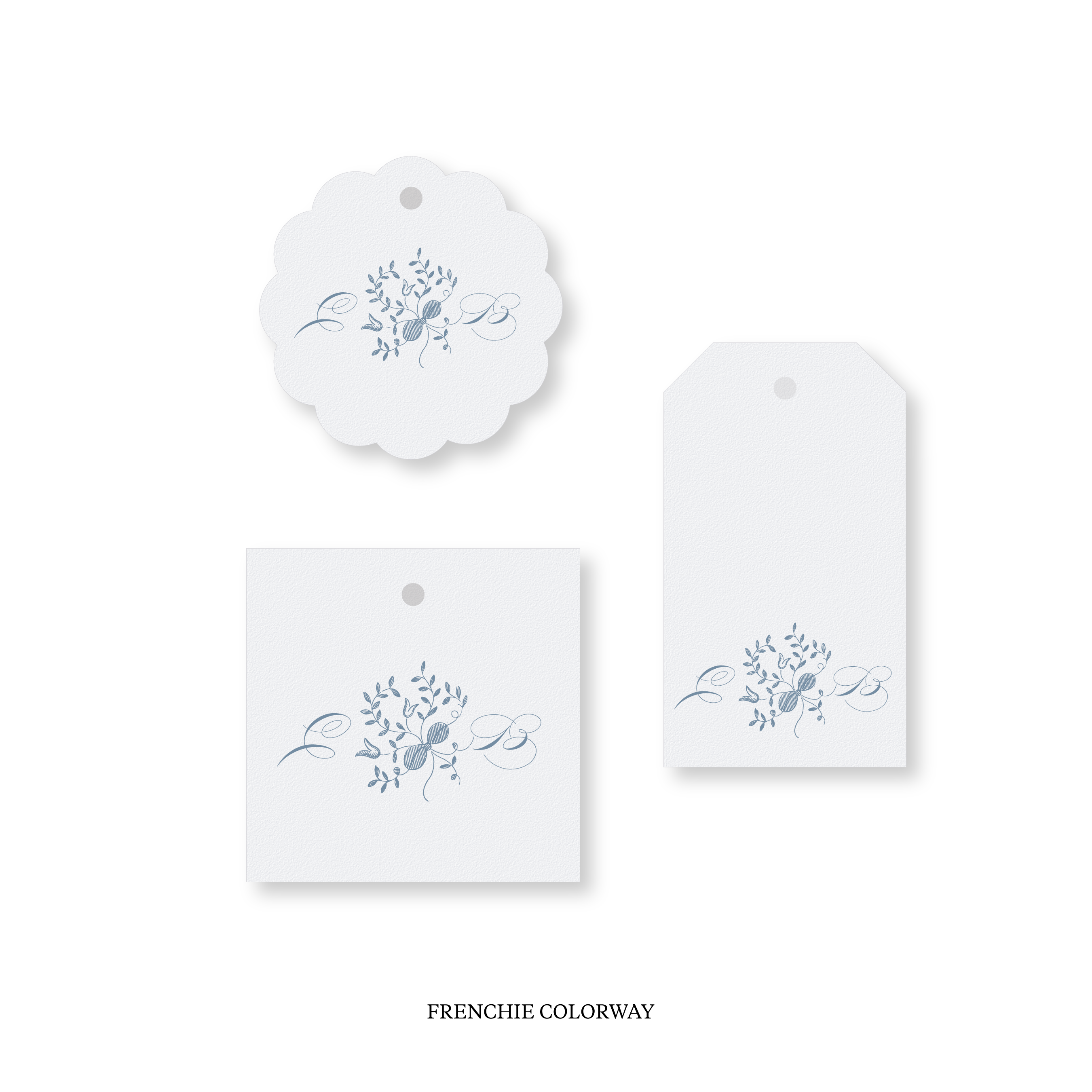 Primrose Motif Classic Printed Tag
