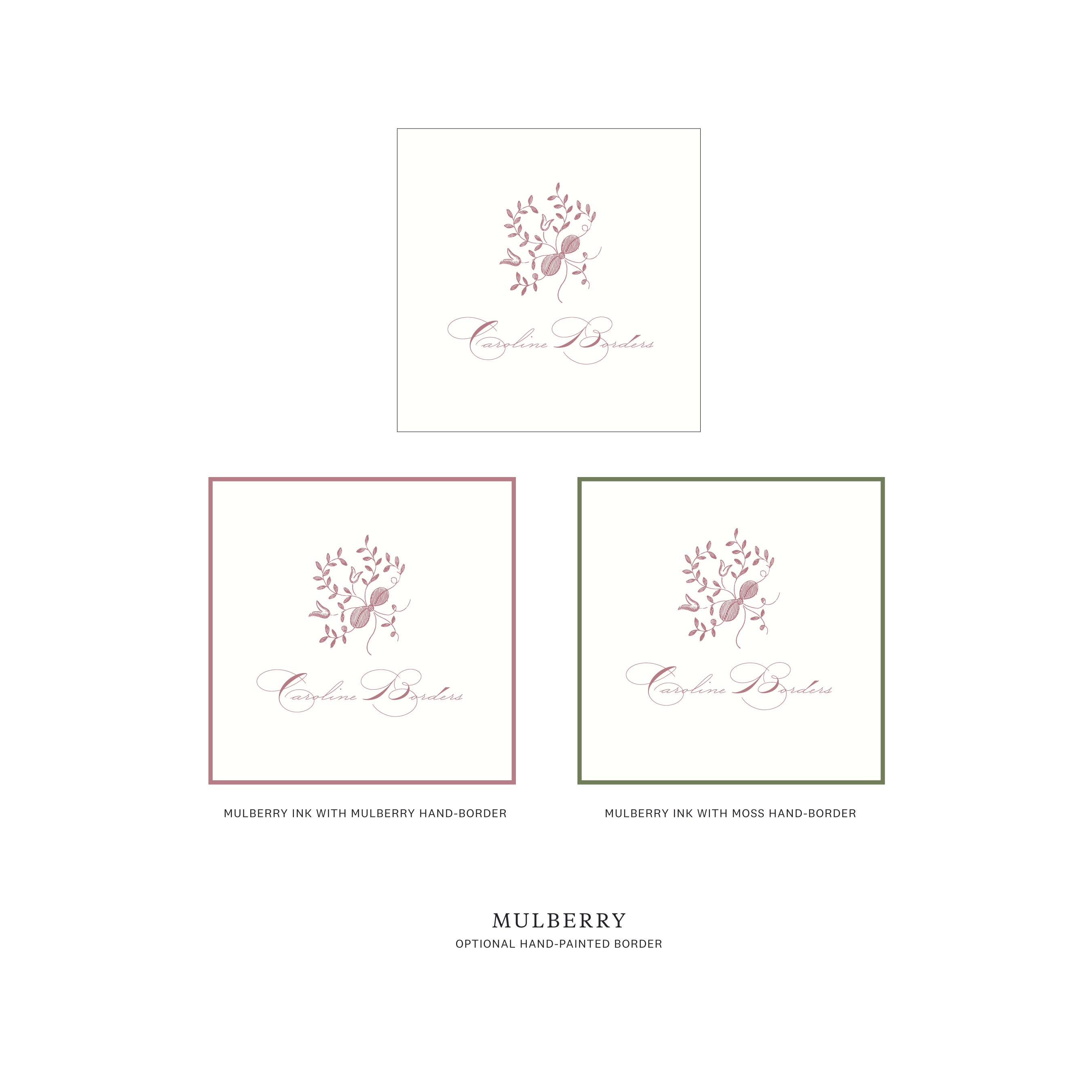 Primrose Motif Gift Enclosures