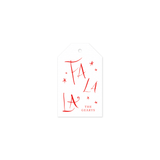 Quinn Luggage Letterpress Holiday Gift Tag