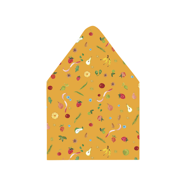 The Melba Marigold Envelope Liner