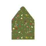 Melba Medium Horizontal Classic Printed Holiday Card