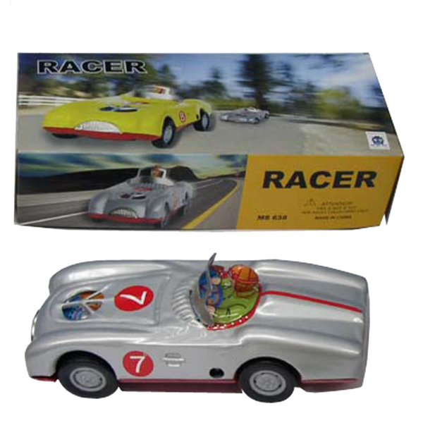 Race Car Tin Toy